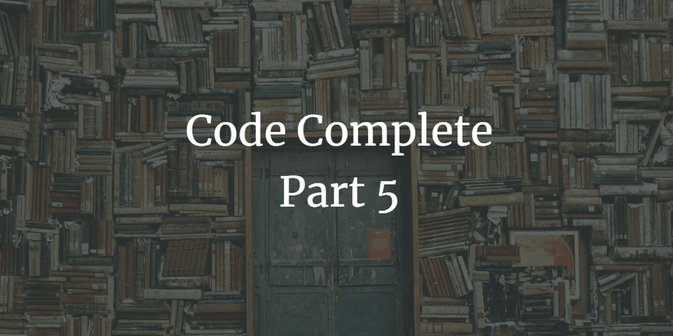 code complete part5