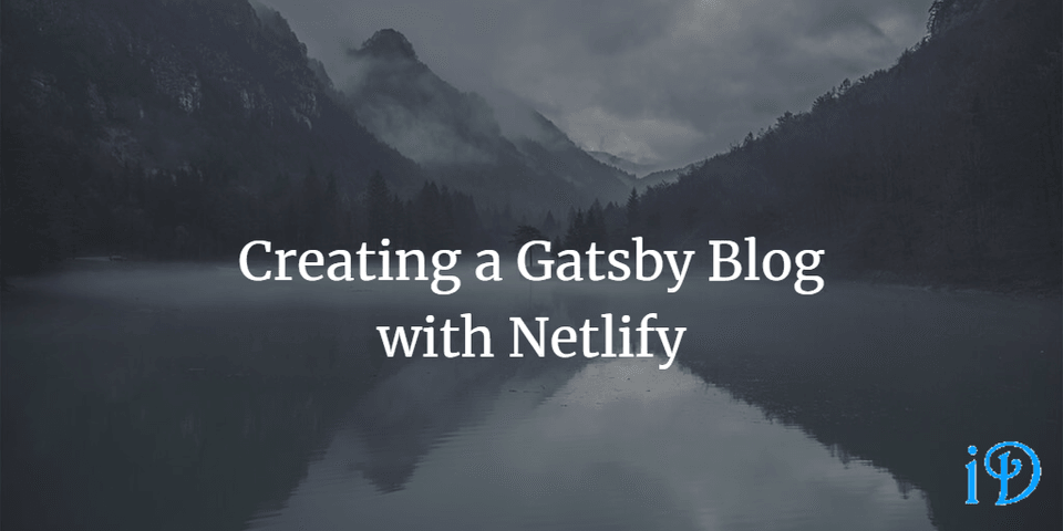 creating gatsby blog netlify