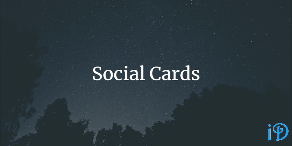 social cards